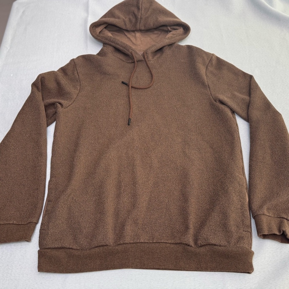 Goodfellow & Co Brown Pullover Hoodie Men's Medium